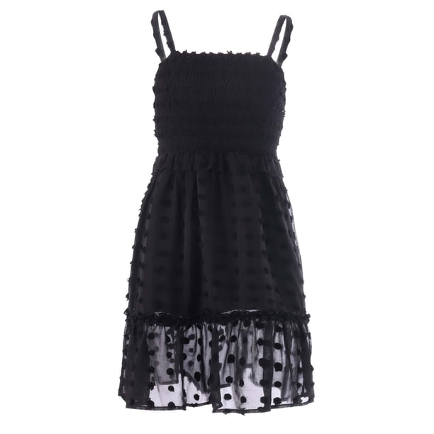 Padre-hijo verano malla lana bola Sling vestido madre-hija traje mamá Fridja nalpqowj25379