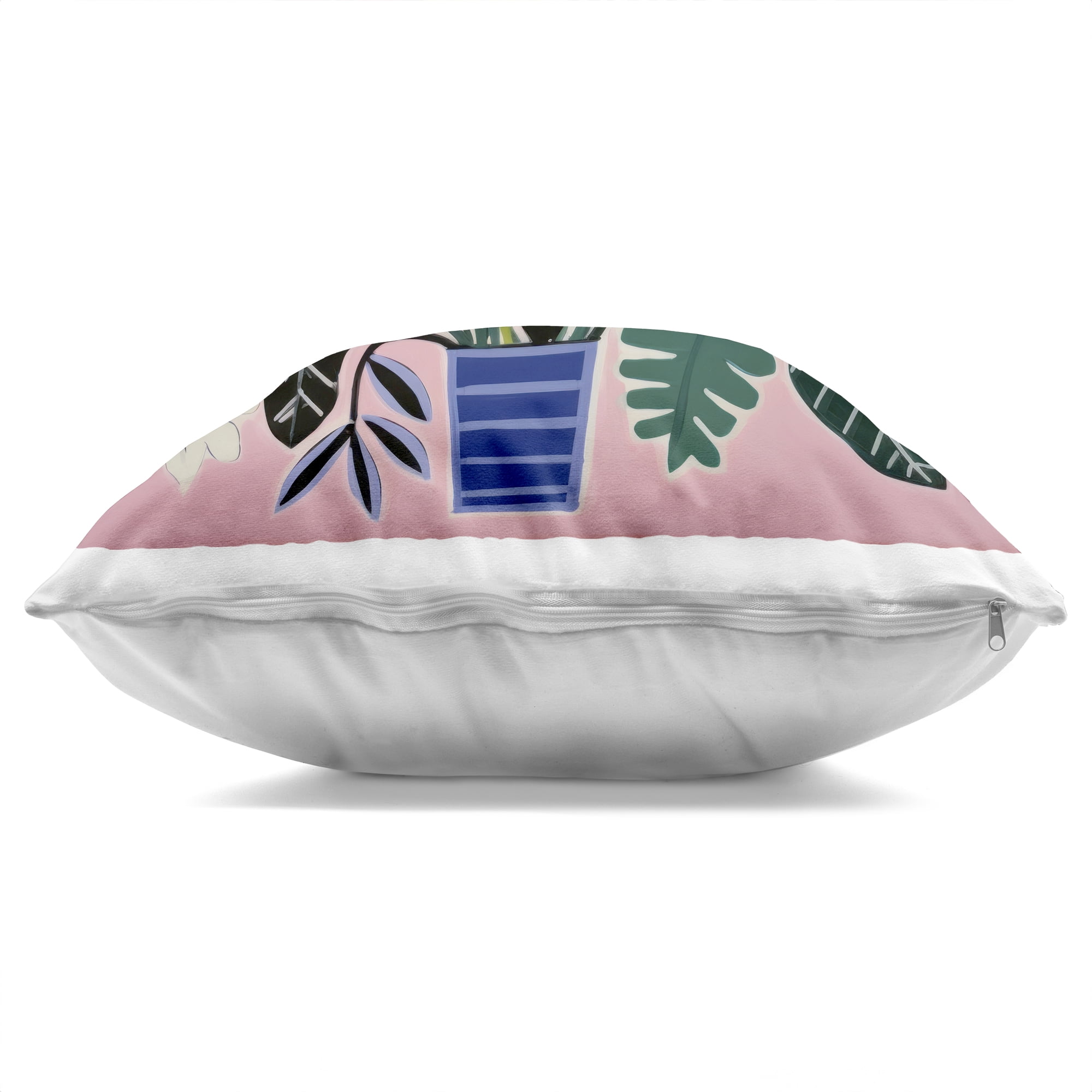 Stupell Industries Floral Flourish Summer Bouquet Decorative Printed Throw Pillow, design by Lazar Studio, 18 x 7 x 18