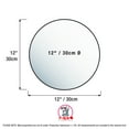 thumbnail image 5 of P-TEX | Anti-Microbial Pet Mats | Pack of 2 | Round with 12" Diameter, 5 of 6