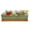 Green, variant on Succulent Pots, 12'' Large Long Rectangle Succulent Planter Pots with Drain
