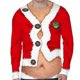 thumbnail image 1 of Men"s Ugly Christmas 3d Printed Graphic Long Sleeve Sweatshirts Printing Trendy Couple Jacket Sweatshirt, 1 of 2
