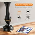 thumbnail image 3 of Upgraded Touch Lamps for Night Stands Set of 2 - Bedside Lamps with USB C+A, 3 Way Dimmable for Bedroom Living Room End Tables Office, 3 of 7