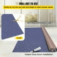 thumbnail image 6 of VEVOR Boat Carpet 6x39.3' Indoor Outdoor Marine Carpet Rug - Size Optional - 32 oz. waterproof patio Anti-slide rug, Blue, 6 of 10