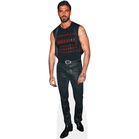 Michele Morrone (Vest) Lifesize Cardboard Cutout Standee