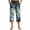 Multicolor19, variant on Zynoxe Womens Capri Pants Lounge Straight Breathable Halloween Printed Elastic Waist Plus Size Trousers with Pockets Trendy Streetwear Pajama Pants