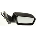 thumbnail image 4 of For Nissan Rogue Select 2014 2015 Door Mirror Passenger Side | Power Glass | Heated | Manual Folding | Textured Black Cover | Replacement For NI1321199 | 96301JM200-PFM, 4 of 7