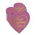 thumbnail image 1 of Inkdotpot Gold Foil Paper Hang Tags Happy Valentine's Day Valentine Favor Tags 100 Pieces, 1 of 6
