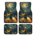 thumbnail image 1 of Fotbe Whimsical Starry Night Scene Juego de 4 Tapetes para Auto con Estampado – Alfombrillas de Goma Reforzada, Diseño Antideslizante, Protección para Todo el Año – Vehículos, Autos, Camionetas y SUVs, 1 of 7