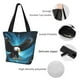 thumbnail image 4 of Easygdp Night Sky Forest Bald Eagle Bolso de Hombro para Mujer, Bolso Bandolera y Cartera de Mano Elegante para Uso Diario, 4 of 6
