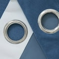 thumbnail image 3 of Innerwin Rideaux Écoénergétiques pour Fenêtre, Protection UV, Occultants, Intimité, Panneaux Isolés Thermiques Modernes, Luxe, Bleu Marine, 52 x 63 Pouces, 3 of 4