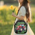 thumbnail image 3 of Jeiento Tractor Kids Crossbody Lunch Bag with Strap Girls Boys School Meal Tote Kit Small Lunch Box Containers for Picnics Hiking Green, 3 of 6