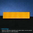 thumbnail image 4 of Uxcell Parches Reflectantes 1"x4", 4 Piezas Apliques de Seguridad, Naranja, 4 of 6