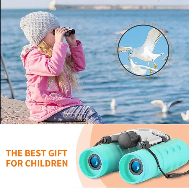 Mefallenssiah Portable 8X21 High-Definition Children'S Telescope Mini Outdoor Colorful Binoculars Concert