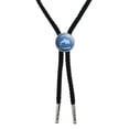 thumbnail image 1 of Life Has No Porpoise Purpose Funny Humor Western Southwest Cowboy Necktie Bow Bolo Tie, 1 of 4
