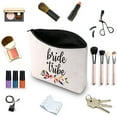 thumbnail image 6 of Bride Tribe Makeup Bags Bachelorette Party Bride Tribe Gifts Tribal Makeup Bag Sorority Sister Gift Family Bridal Party Girl Team Gift, 6 of 7