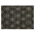 thumbnail image 2 of Addison Rugs Chantille Indoor/Outdoor Transitional Medallions Black Washable Rectangle Rug, 1'8" x 2'6", 2 of 6