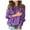 Purple Sweaters, variant on Htigea Plus Size Sweater for Women Elegant Crew Neck Jumper Knit Long Sleeve Pullover Tops Mint Green S