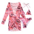 thumbnail image 1 of Gibobby Trajes de Natación para Mujer Bikini Sexy 2023, traje de baño para mujer, juego de Bikini estilo Push Up, traje de baño brasileño con Tanga, ropa(Rojo de la sandía,CH), 1 of 5
