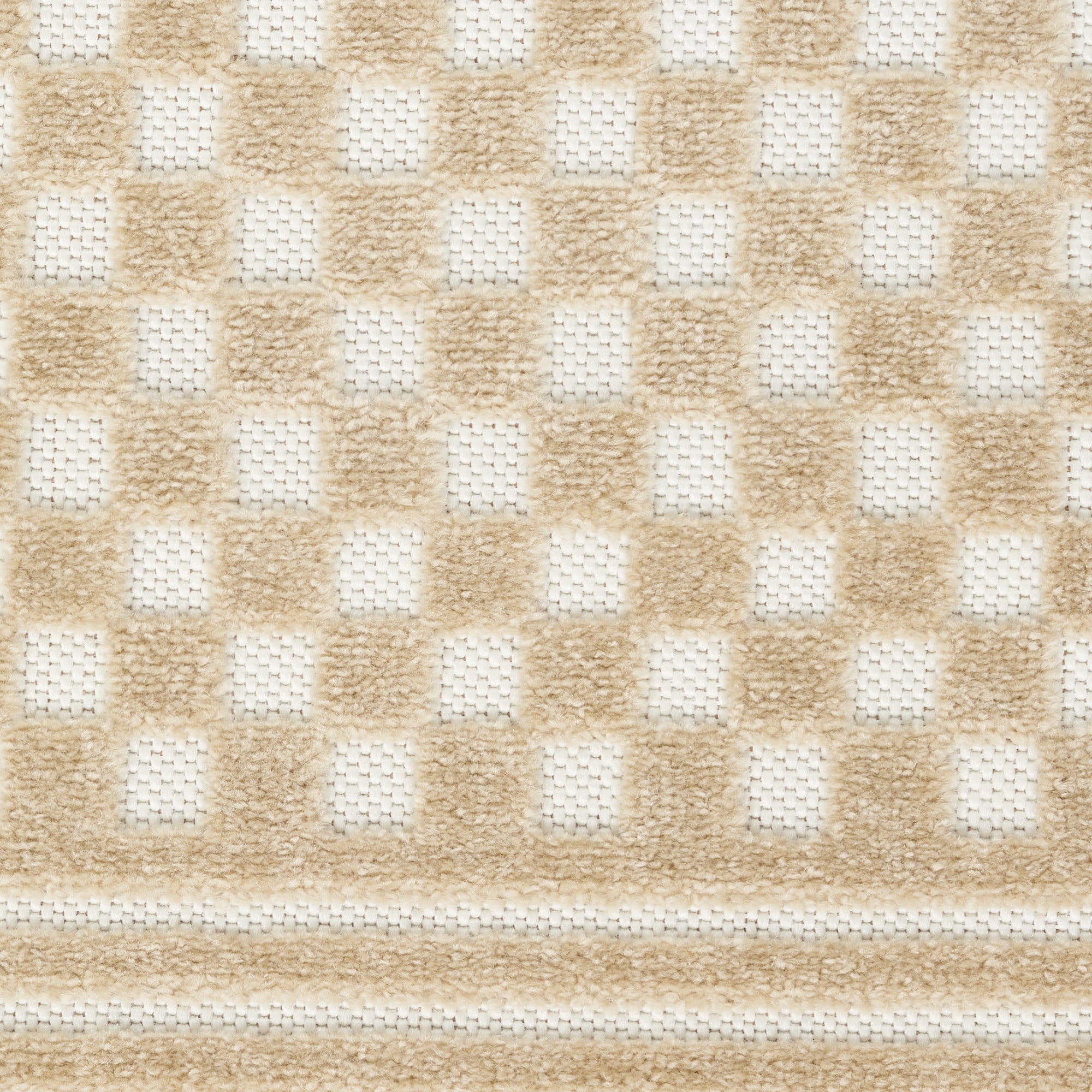 Nourison Casual 2' x 6' Taupe Modern Indoor Rug