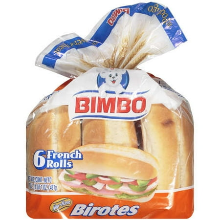 Bimbo: Birotes French Rolls, 17 oz