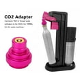 thumbnail image 4 of Adaptador De CO2 De Soda, Duradero Gran Mano De Obra De Sellado TR21 4 Conector Adaptador De Cilindro De CO2 De Rosca Macho Para Conversión, 4 of 8