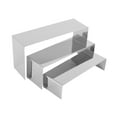 thumbnail image 3 of Almencla 3x Riser Display Stand Handbag Shoe Display Rack for Purse Jewelry Figurines Mirrored, 3 of 8