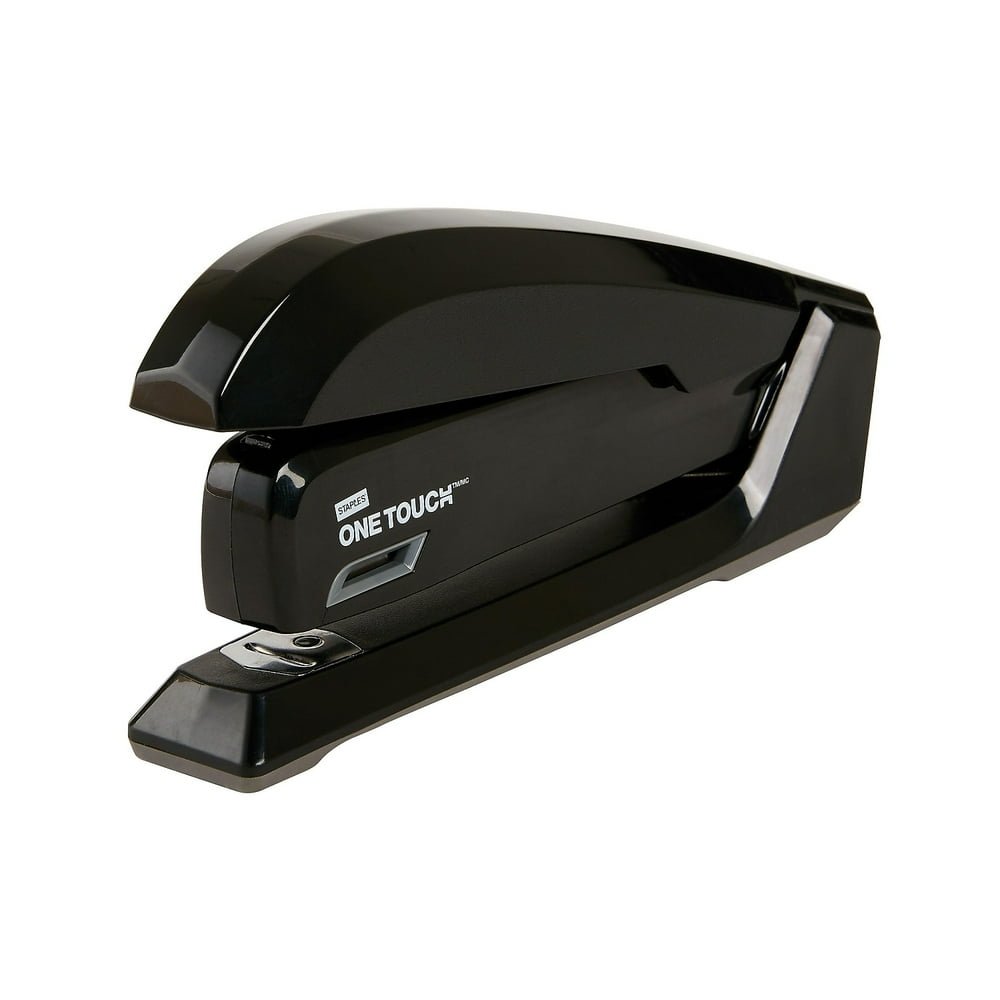 Staples Desktop Stapler FullStrip Capacity Black (44436