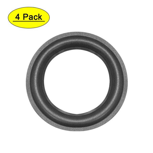 Unique Bargains 6.5 inch Speaker Foam Edge Surround Rings Replacement Part for Speaker Repair or DIY 2 pcs