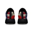 thumbnail image 4 of Puerto Rico American flag Shoes Sneakers for Women Men Black Size 3.5, 4 of 7
