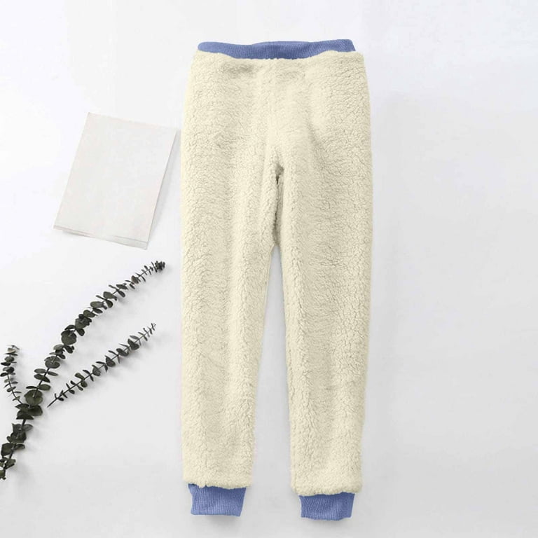 Women's Fleece Lined Leggings Thermal Warm Tights High Waisted