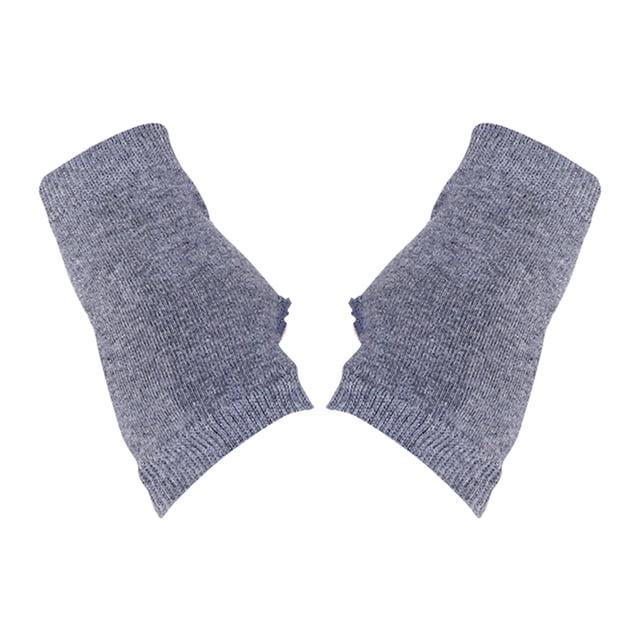 1 Par De Guantes Sin Dedos Cálidos De Invierno Para Mujer, Manoplas Para Calentar Las Manos Y Las Muñecas