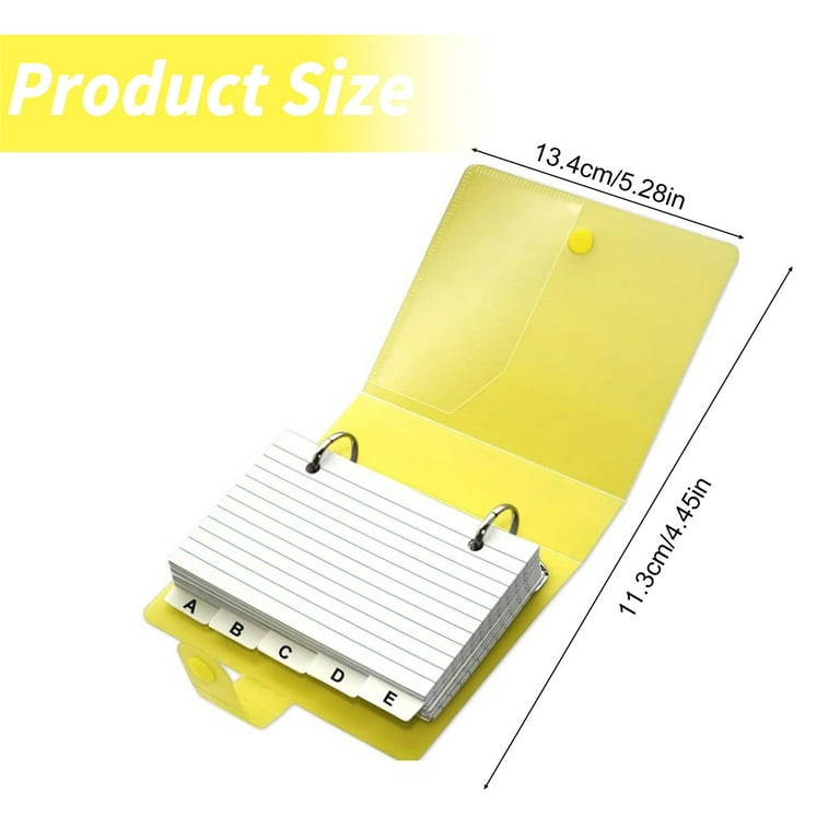 index card holder for 3 ring binder Amazon.com : 3x5 Lined Index Cards with Ring Binder Holder and Dividers,  100 Ruled Cards, Blue : Office Products main image 0