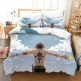 thumbnail image 1 of KNITII Parure De Lit Anime Luffy 3D Digital Print Bedding Sets with Creative Parure De Lit Anime Luffy Chopper Duvet Cover Sets Soft Microfiber Quilt Cover with Zipper Closure King, 1 of 5