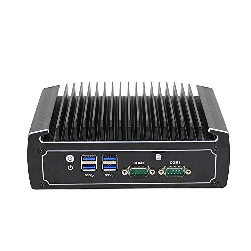 Partaker Fanless Mini Pc 4k Powerful Industrial Mini Computer Core I5 50u 8th Gen 4 Cores Cpu 16gb Ram 240gb Ssd 1tb Hdd Dual Nic Hd Dp 4 Usb3 0 Sim Card Slot 2 Com Windows 10 Pro Walmart Com