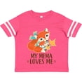 thumbnail image 3 of Inktastic My Mema Loves Me Fox Gift Boys or Girls Toddler T-Shirt, 3 of 5