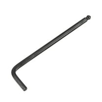 Uxcell 6mm Ball End Hex Key Wrench, L Shaped Long Arm CR-V Repairing Tool, Black