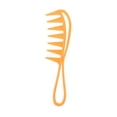 thumbnail image 2 of Peine Desenredante para El Cabello con Mango para Mujer Sunnimix Naranja peine de peluquería, 2 of 8