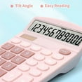 thumbnail image 7 of 12 Digit Electronic Calculator Large Screen Desktop Office Calculator Home UK, 7 of 7