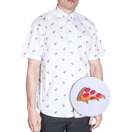 pizza planet button down shirt