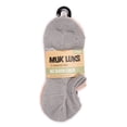 thumbnail image 3 of MUK LUKS Women's Dream Step No-Show Liner Socks, 4-Pack, OSFM, 3 of 5