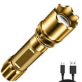thumbnail image 1 of CNKOO Lampe de Camping Haute Luminosité Zoomable Taille Compacte Étanche Longue Distance d'Irradiation Alliage d'Aluminium Portable Lampe de Secours Extérieure Torche LED, 1 of 10