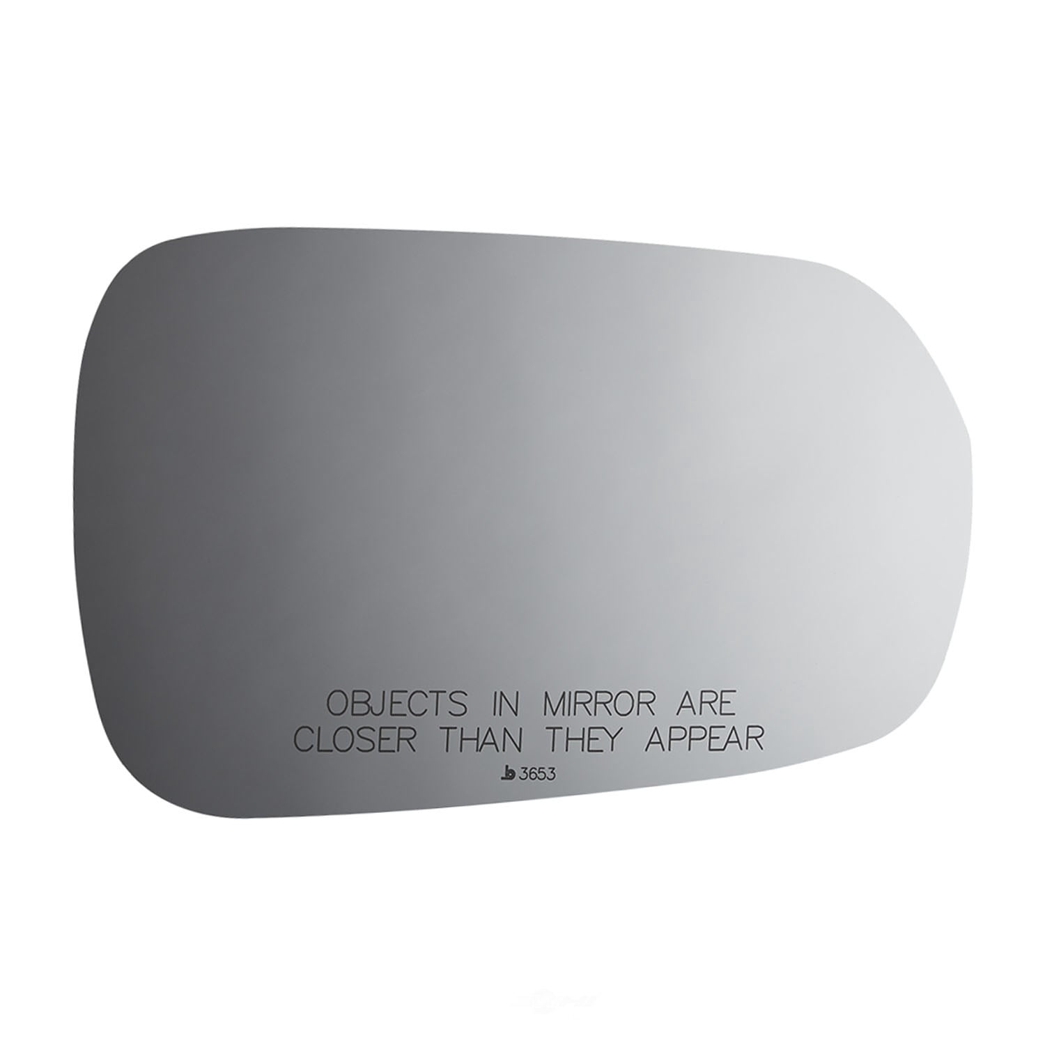 Burco Side View Mirror Replacement Glass - Clear Glass - 3653
