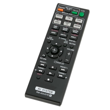 New AV Remote RM-ADU078 Replace for Sony HBD-DZ170 DZ171 DZ175 TZ210 TZ510 TZ710