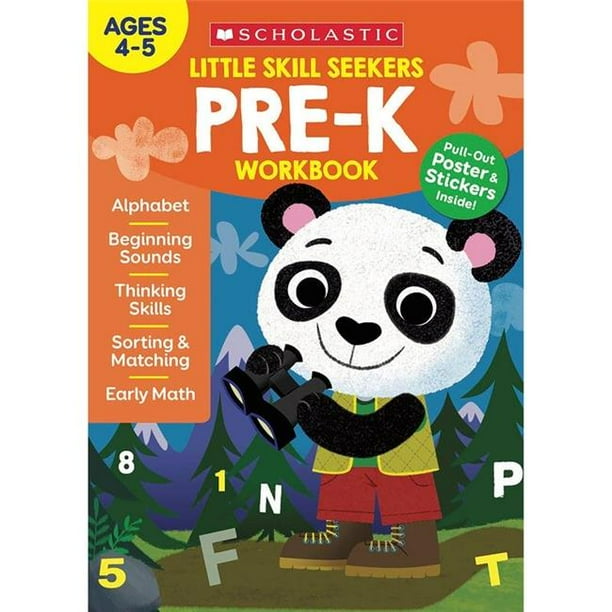 Scholastic Teaching Resources SC860242 Little Skill Seekers Prek