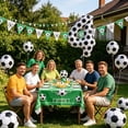 thumbnail image 5 of 40in Black And White Soccer Ball Number 4 Football Balloon Large Digit 4 | Suitable For Birthday Soccer Themed Party Decorations, 5 of 8