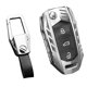 thumbnail image 1 of Ocezbiis Para Volkswagen Key Fob Cover Llavero Aleación De Zinc Protección Carcasa Para Llave De Coche Compatible Con Vw Holder Smart Remote Keyless Keyshell Accesorios (Para Vw Estilo A Plata), 1 of 5