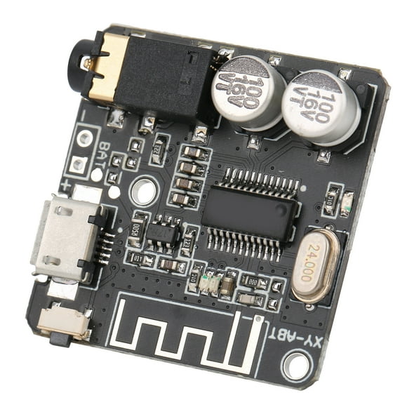 Placa de módulo receptor de audio, módulo receptor de audio DIY Receptor de audio estéreo Receptor de audio Logre más
