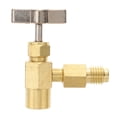 thumbnail image 1 of Estbridge Trousse de Détection de Fuites de Valves Scellées de Réfrigérant Chargeur Portable Climatiseur Jaune, 1 of 8