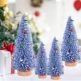 thumbnail image 1 of Xihbxyly Mini Árbol de Navidad, Diseño Nevado, Plástico, Base de Madera, Decoración de Escritorio, Iluminación Navideña, Ambiente Festivo, Decoración para Oficina o Dormitorio, 30 X 11 X 11 Cm, 1 of 6
