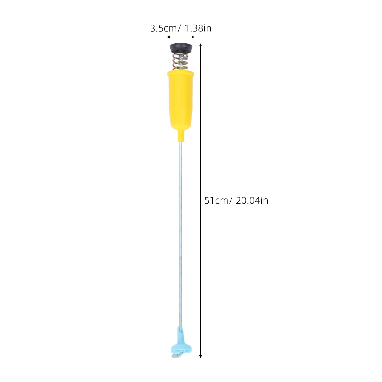 BESTYASH 4-Pack Yellow Heavy Duty Washer Suspension Rods Replacement Stabilizer for Washing Machine Repair and Home Use